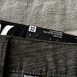 Hurley Heathered Gray Walk Shorts